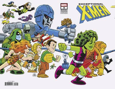 Exceptional X-Men #8 (Giarusso 'Marvel Universe Connecting' Cover)