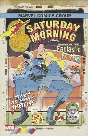 Fantastic Four #31 (Sean Galloway 'Saturday Morning' Cover)