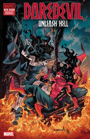 Daredevil: Unleash Hell - Red Band #4 (Sergio Davila Cover)