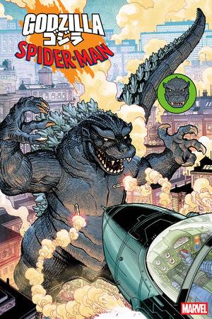 Godzilla vs. Spider-Man #1 (Nick Bradshaw 'Monster Homage' Cover)