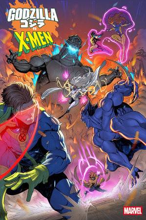Godzilla vs. X-Men #1 (Iban Coello Cover)