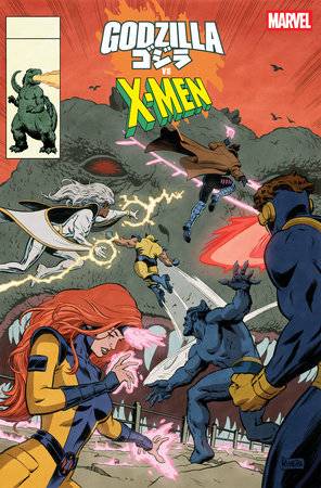 Godzilla vs. X-Men #1 (Paolo Rivera Rivera 'King of Monsters Homage' Cover)