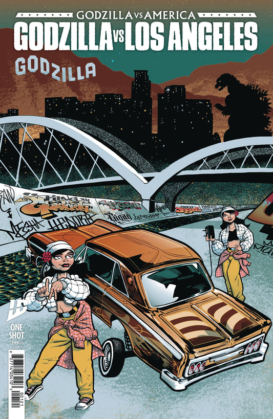 Godzilla vs. America: Los Angles (Cover B)