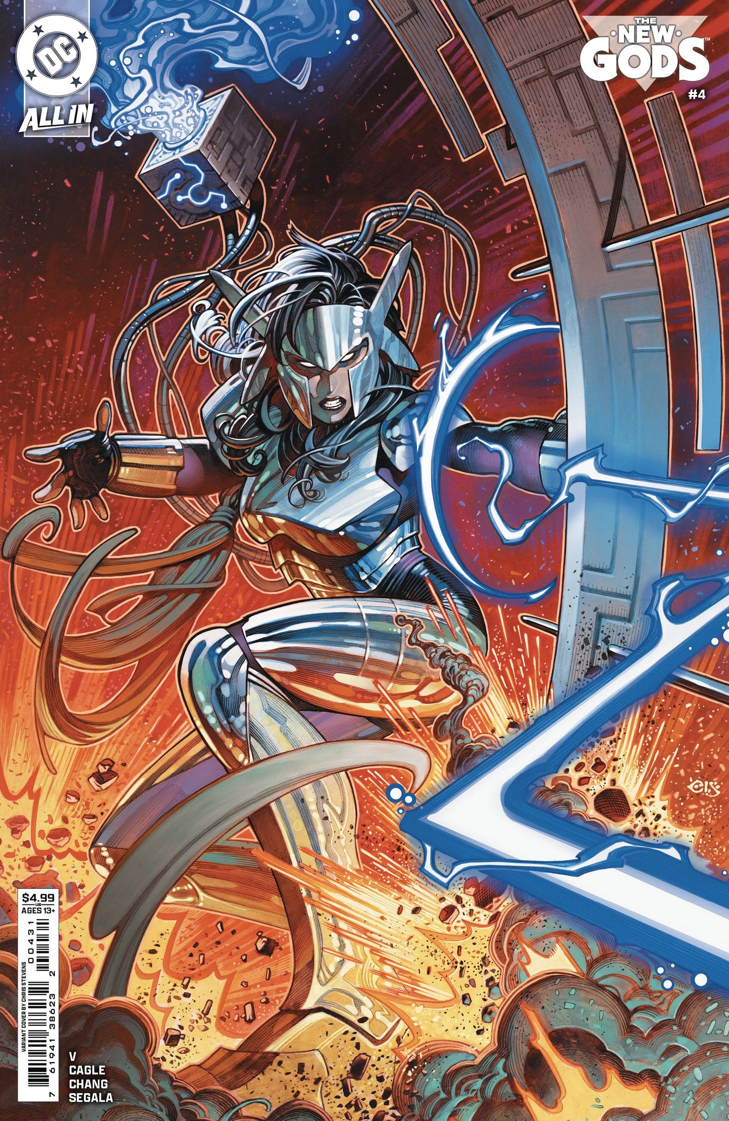 The New Gods #4 (Chris Stevens Cover)