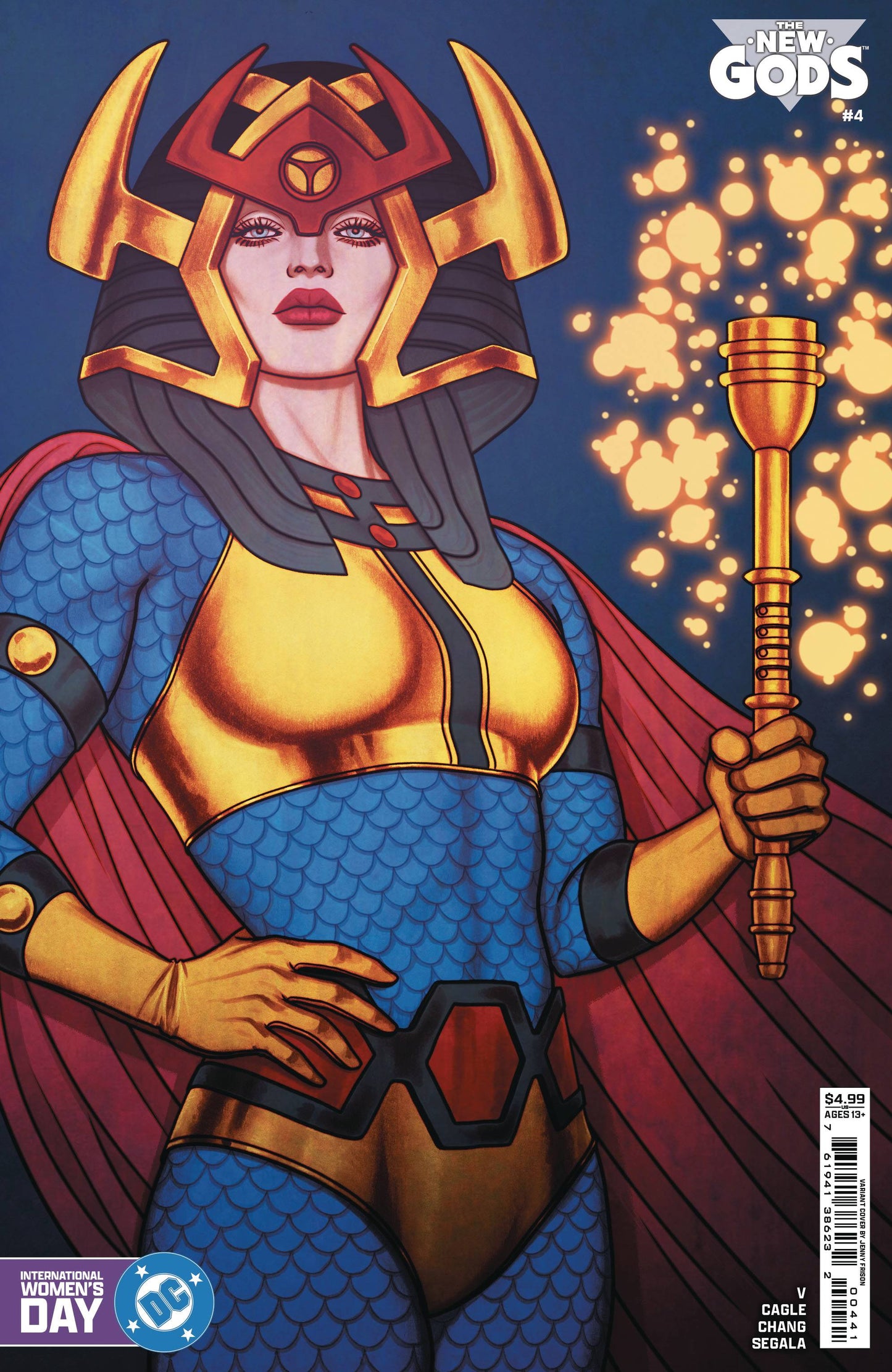 The New Gods #4 (Jenny Frison 'International Women's Day' Cover)