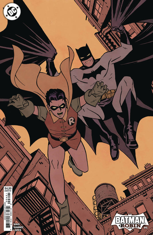 Batman and Robin: Year One #6 (Cliff Chiang Cover)