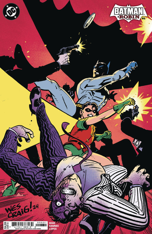 Batman and Robin: Year One #6 (Wes Craig Cover)