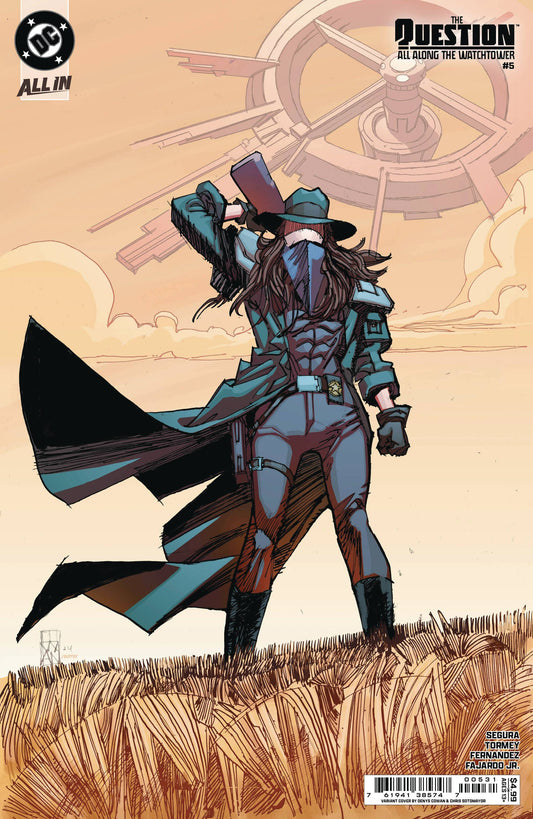 The Question: All Along The Watchtower #5 (Denys Cowan Cover)