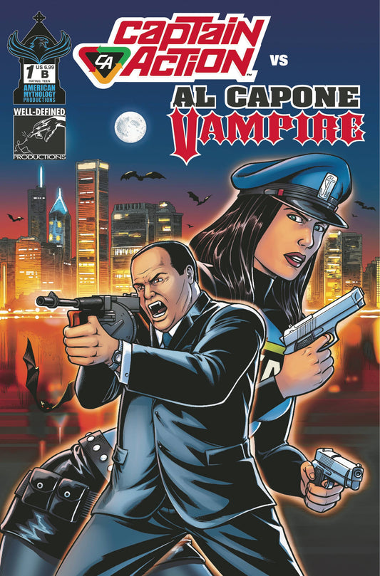 Captain Action vs. Al Capone Vampire #1 (Cover B)