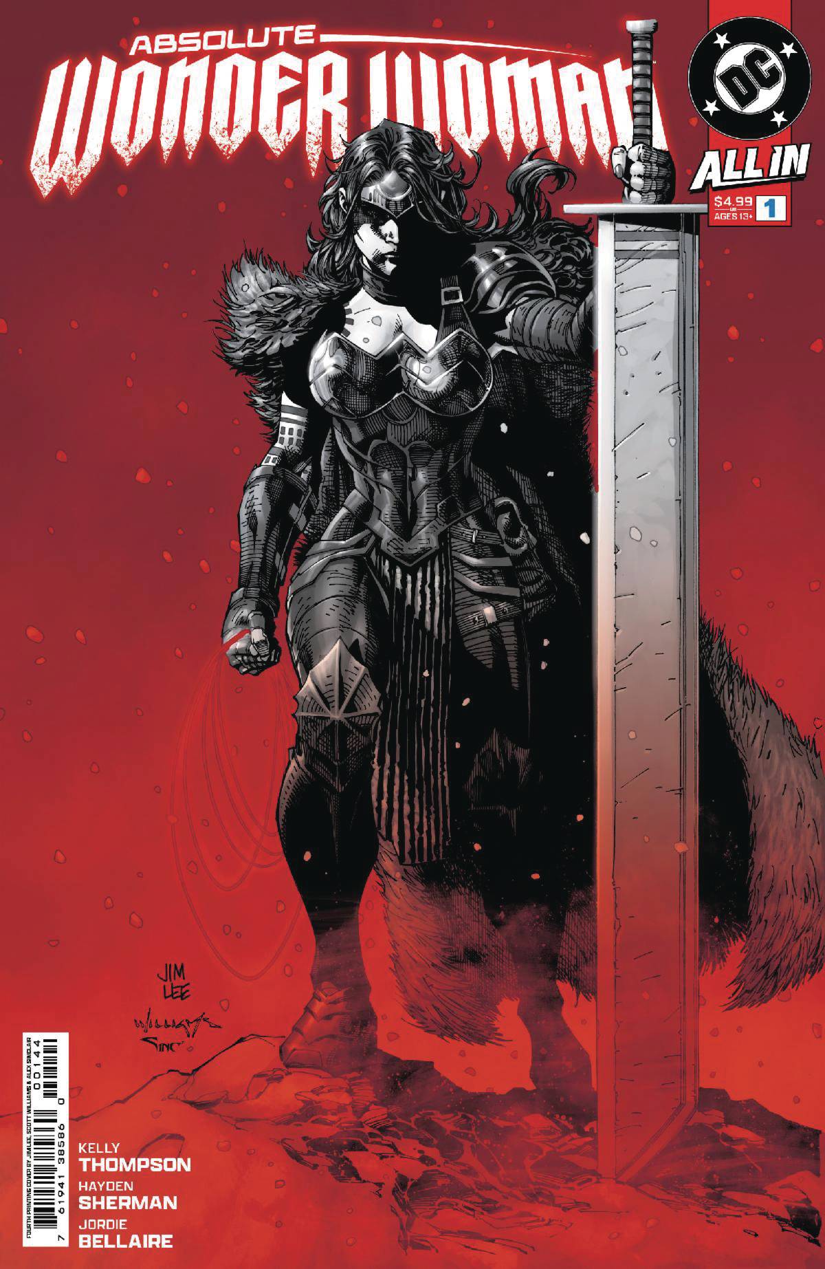 Absolute Wonder Woman #1 (4th Printing)