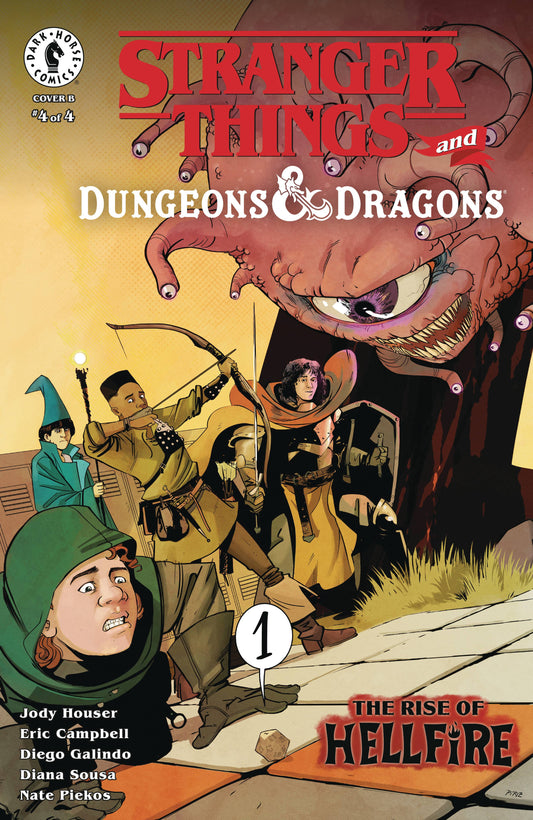 Stranger Things and Dungeons & Dragons: The Rise of Hellfire #4 (Cover B)