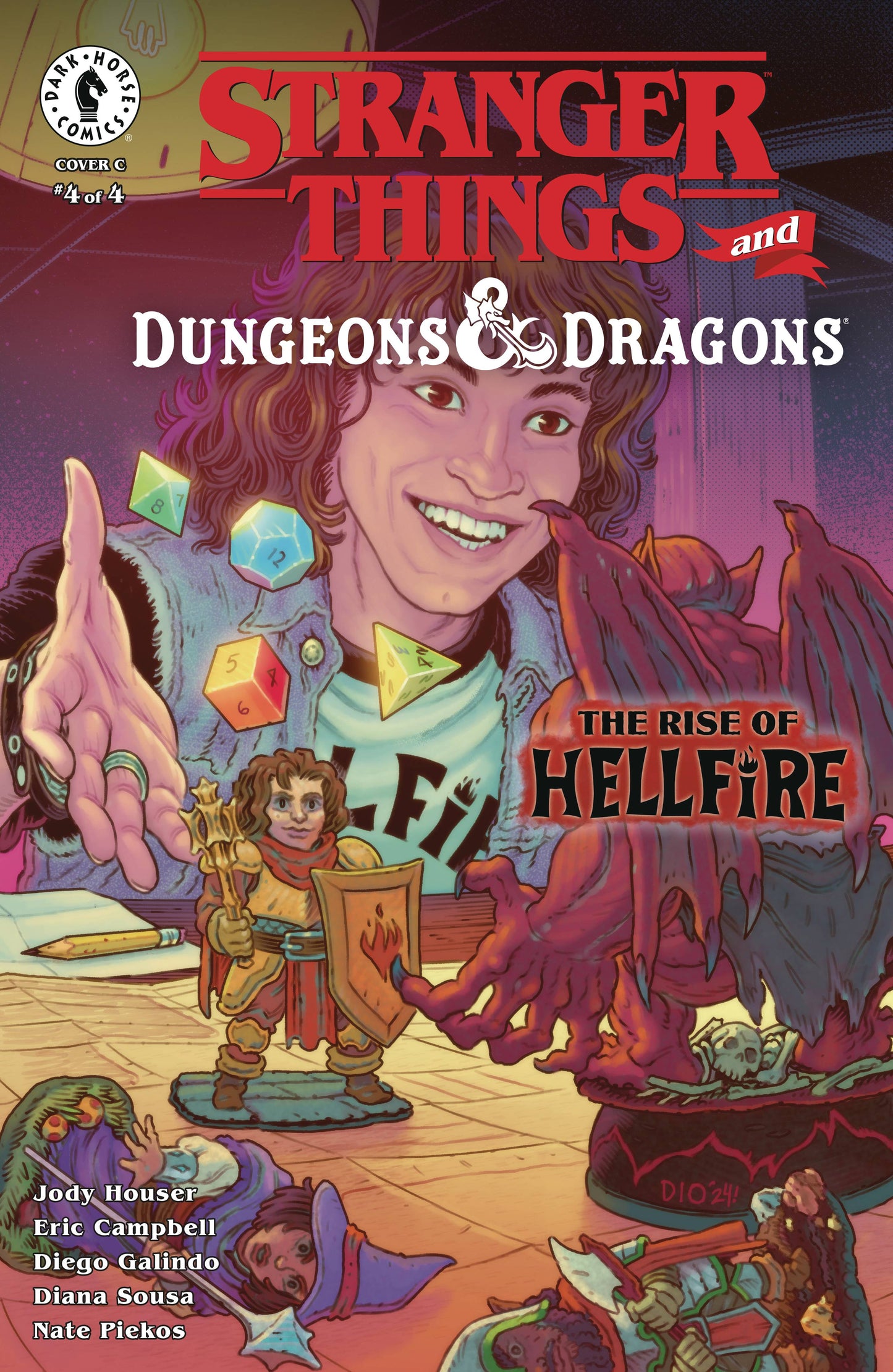 Stranger Things and Dungeons & Dragons: The Rise of Hellfire #4 (Cover C)