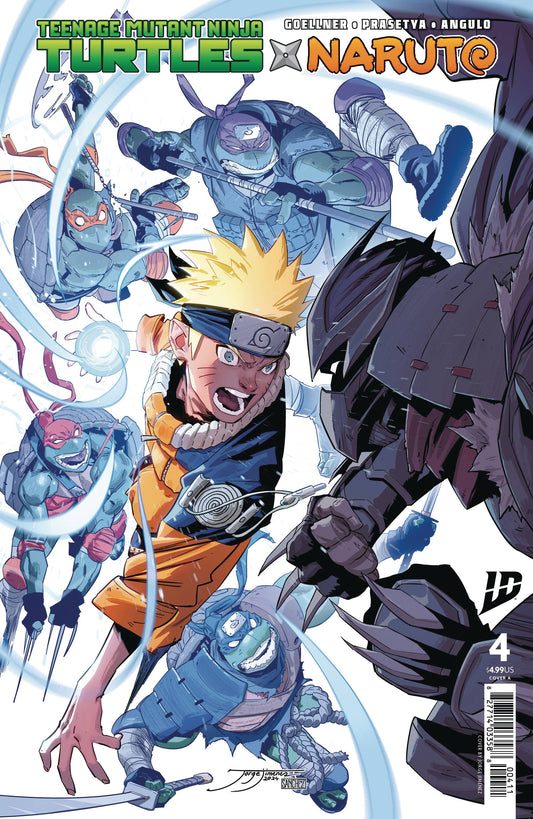 Teenage Mutant Ninja Turtles x Naruto #4 (Cover A)