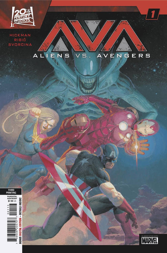 Aliens vs. Avengers #1 (3rd Printing)