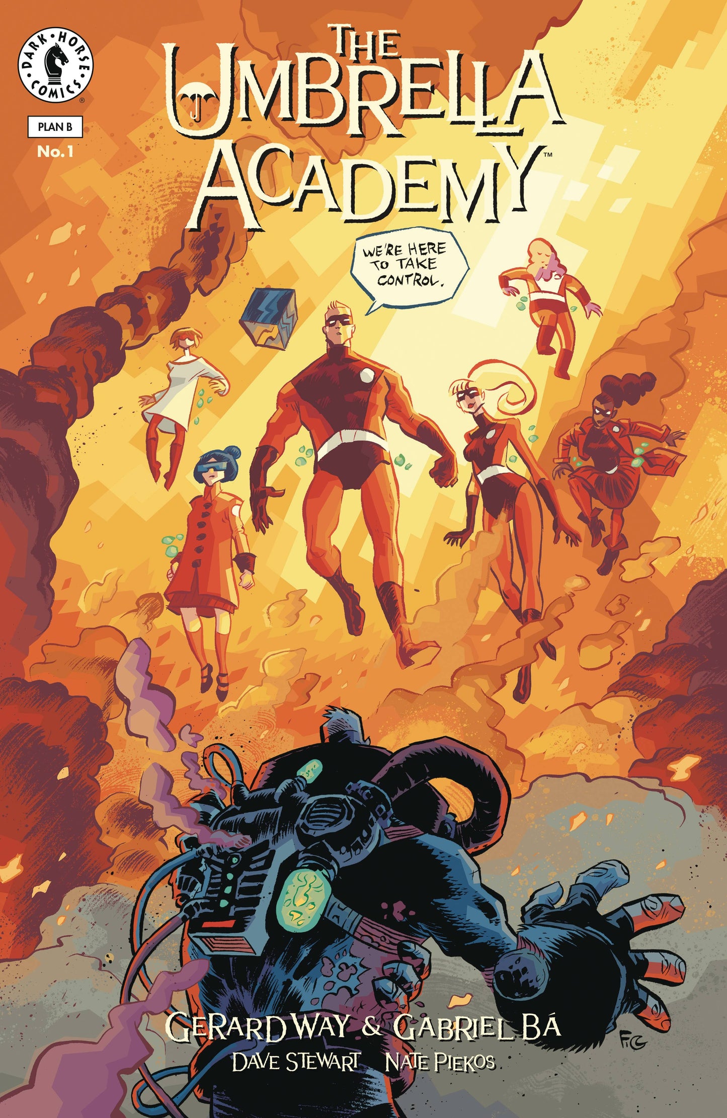 The Umbrella Academy: Plan B #1 (Cover B)