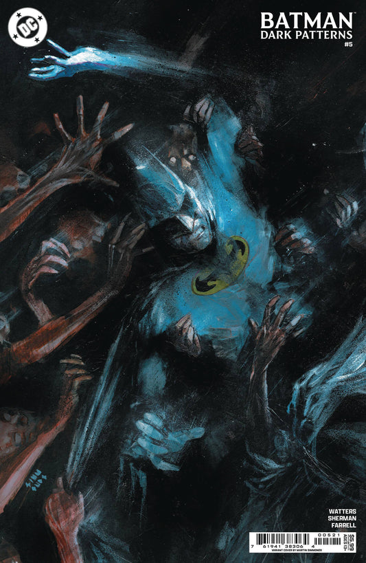Batman: Dark Patterns #5 (Martin Simmonds Cover)