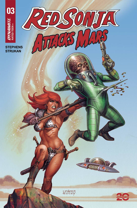Red Sonja Attacks Mars #3 (Cover A)