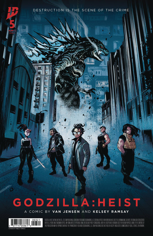 Godzilla: Heist #5 (Cover B)