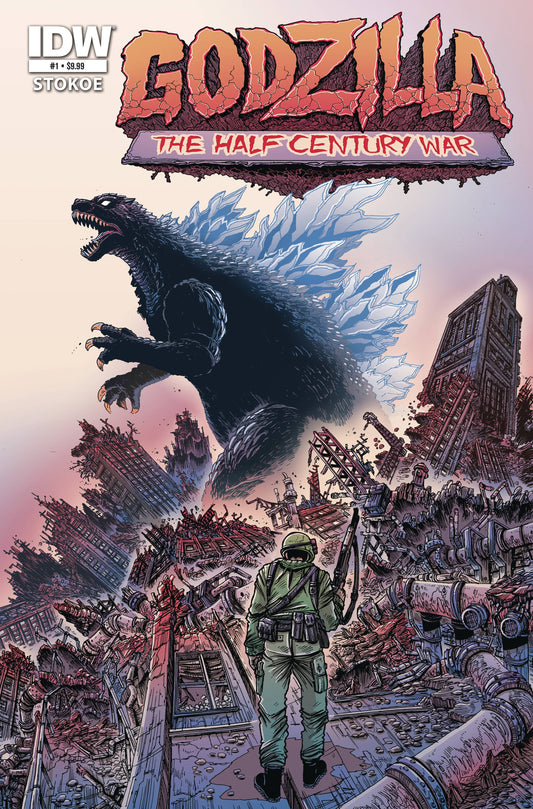 Godzilla 70th Anniversary Foil Classics - Godzilla: The Half-Century War #1