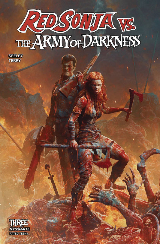 Red Sonja vs. Army of Darkness #3 (Cover A)