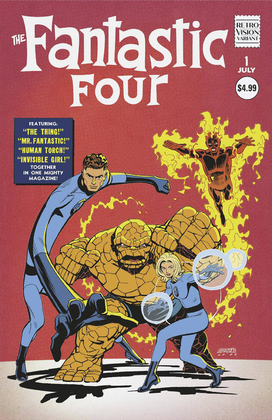 Fantastic Four #1 (Leonardo Romero 'Retrovision' Cover)
