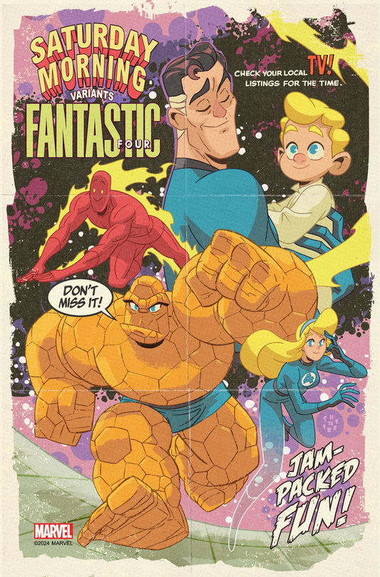 Fantastic Four #33 (Sean Galloway 'Saturday Morning' Cover)