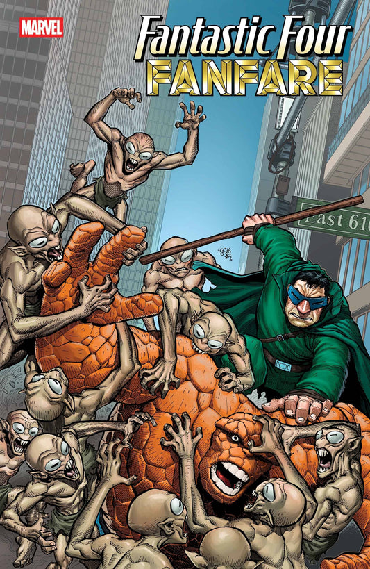 Fantastic Four Fanfare #2 (E. J. Su 'Bring on the Bad Guys' Cover)