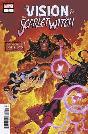 The Vision & Scarlet Witch #2 (Geoff Shaw 'Bring on the Bad Guys' Cover)