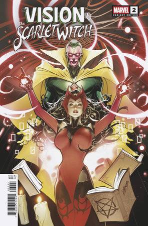 The Vision & Scarlet Witch #2 (Pablo Villalobos Cover)