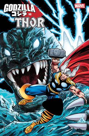 Godzilla vs. Thor #1 (Walter Simonson Cover)