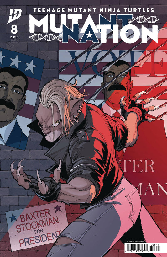 Teenage Mutant Ninja Turtles: Mutant Nation #8 (Cover B)