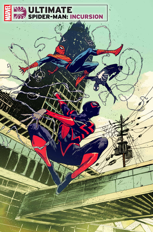 Ultimate Spider-Man: Incursion #2 (Sanford Greene Cover)