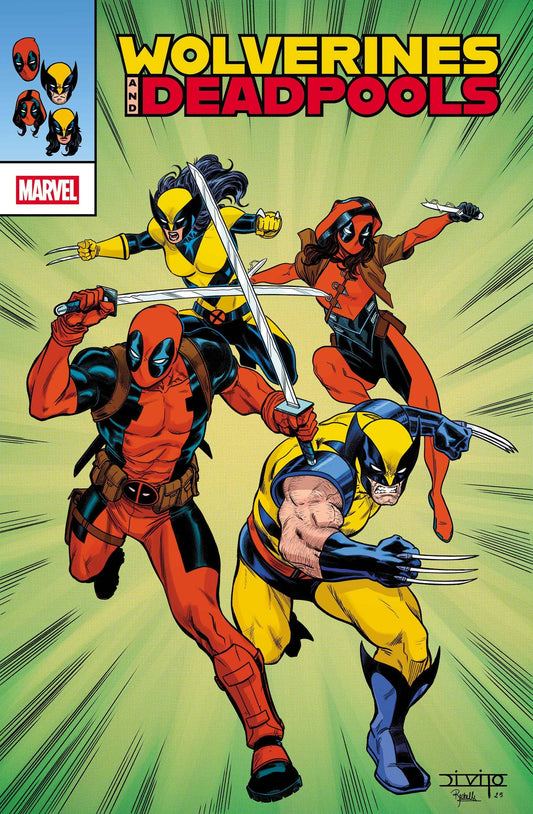 Wolverines & Deadpools #1 (Andrea Di Vito 'Retrovision' Cover)