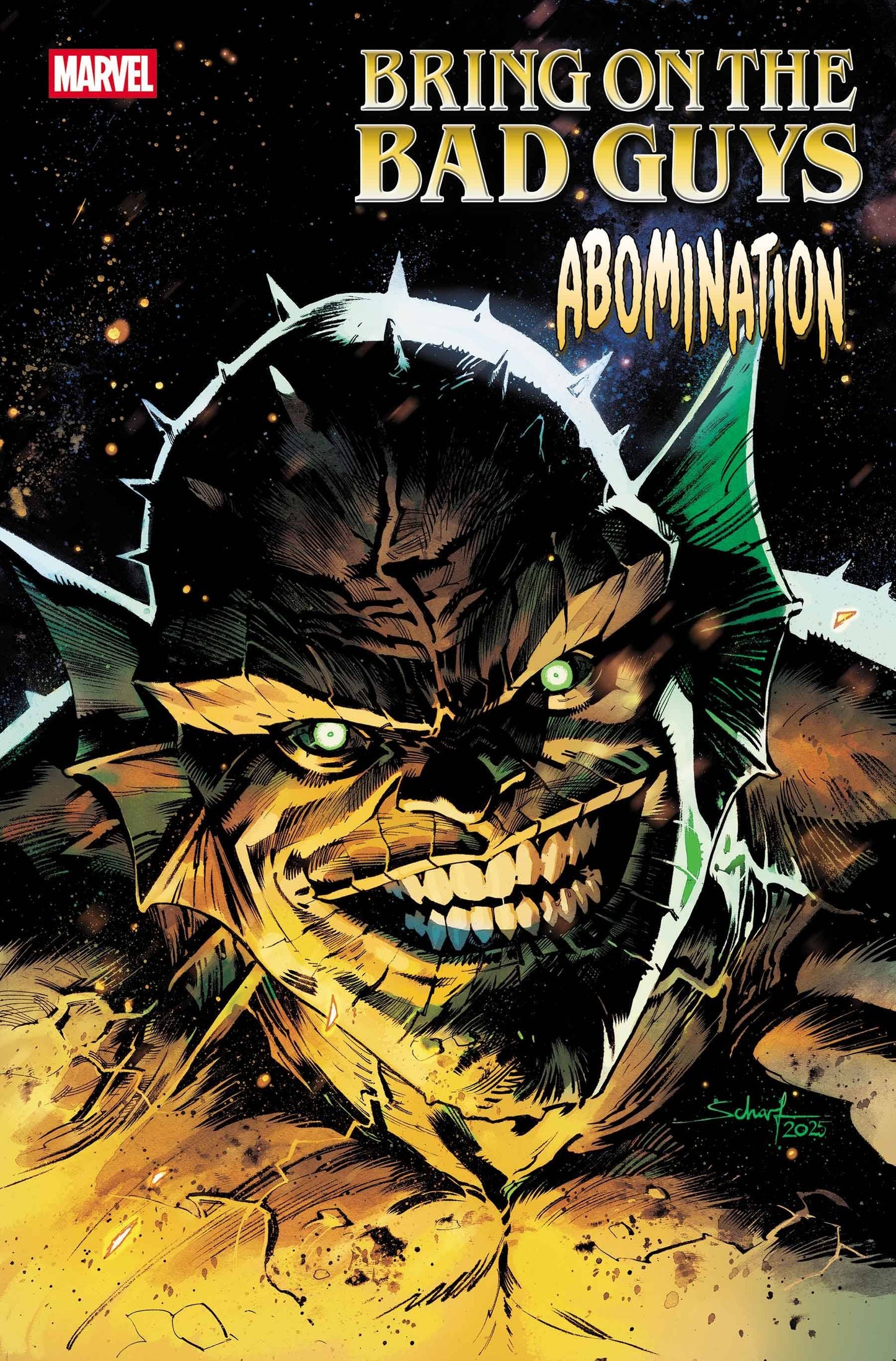 Bring on the Bad Guys: Abomination #1 (Jonas Scharf Cover)