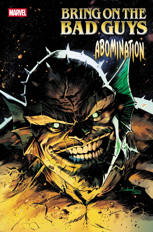 Bring on the Bad Guys: Abomination #1 (Jonas Scharf Cover)