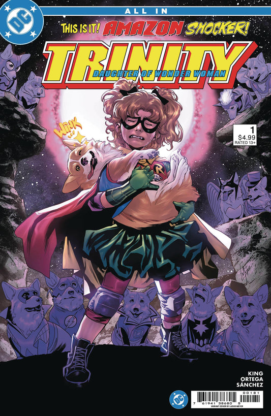 Trinity: Daughter of Wonder Woman #1 (Lucas Meyer Cover)
