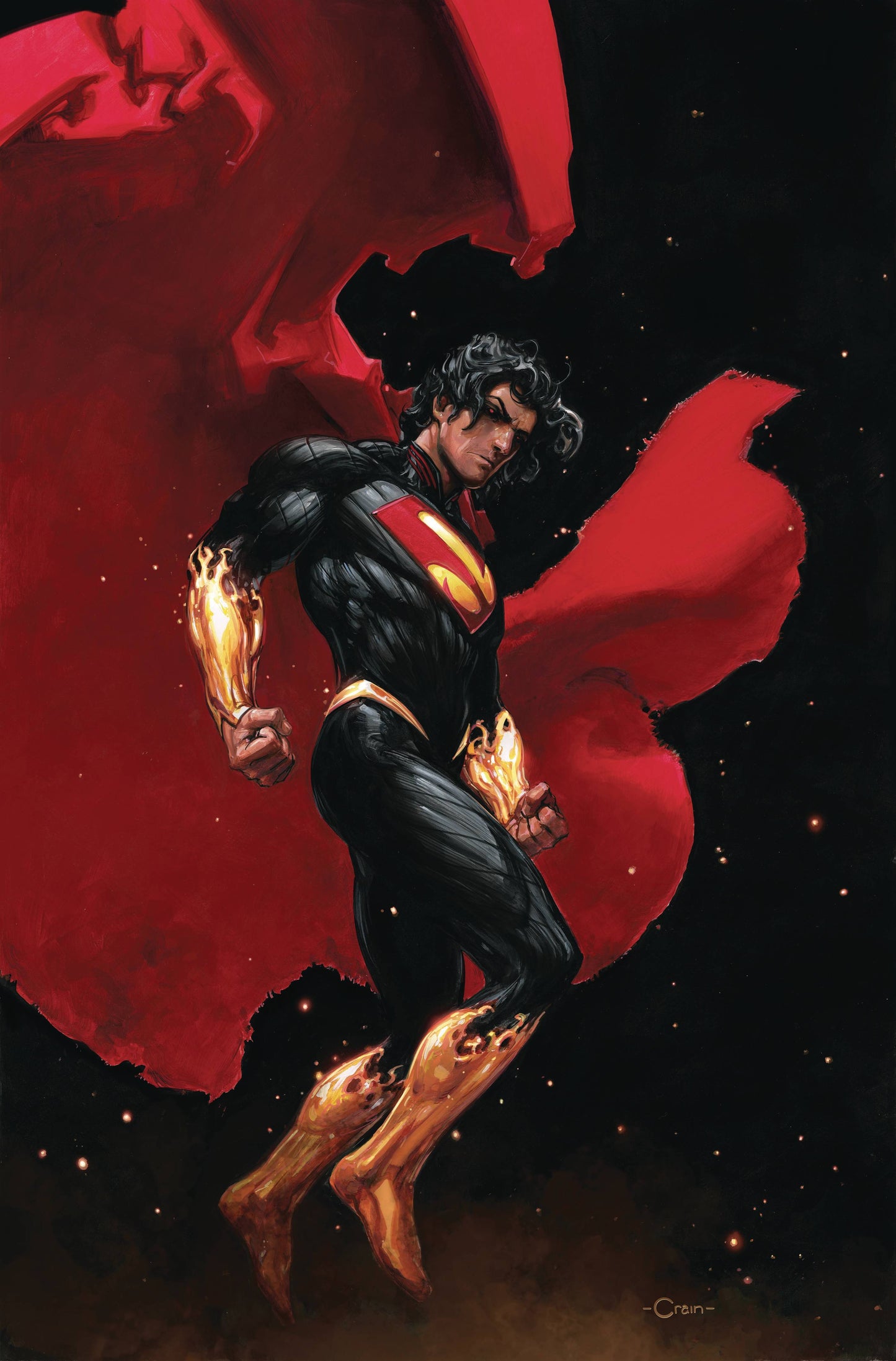 Absolute Superman #8 (Clayton Crain Cover)