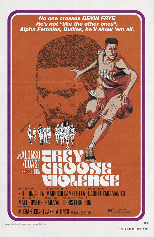 They Choose Violence #4 (Chris Ferguson Cover)