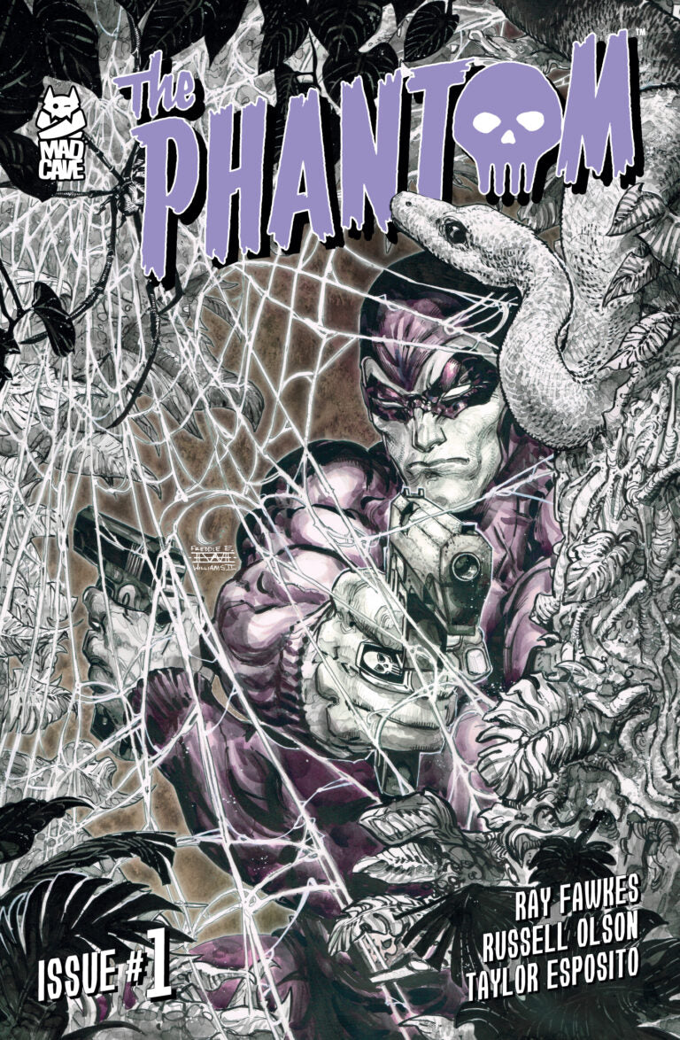 The Phantom #1 (Freddie E. Williams II Black & White Cover)