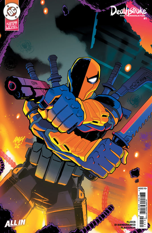Deathstroke: The Terminator #1 (Cover G 1:25 INCENTIVE Tony Fleecs Variant)