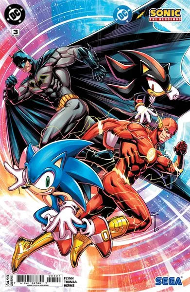 DC x Sonic The Hedgehog #3 (Serg Acuña Cover)