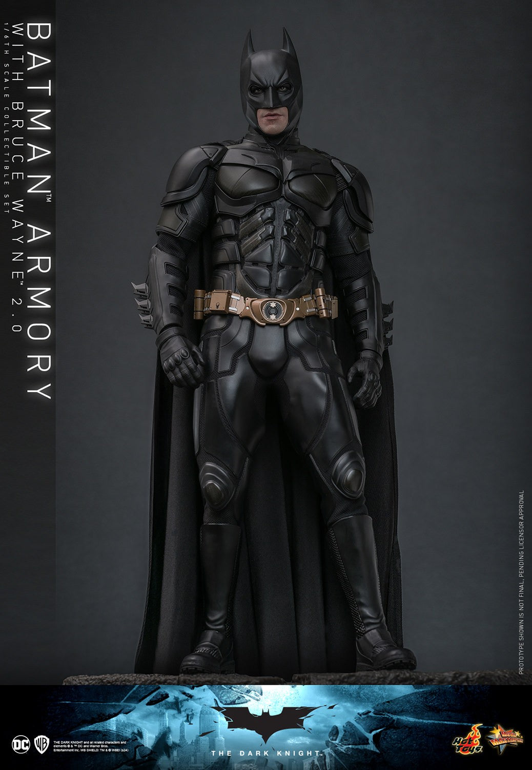 Hot Toys - The Dark Knight - 1:6 Scale Batman Armory with Bruce Wayne (2.0) (MMS753)