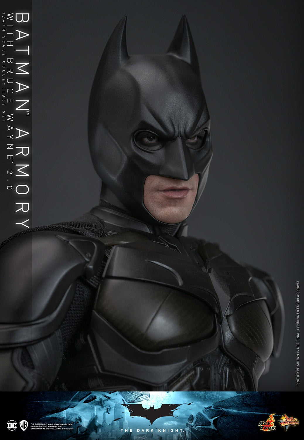 Hot Toys - The Dark Knight - 1:6 Scale Batman Armory with Bruce Wayne (2.0) (MMS753)