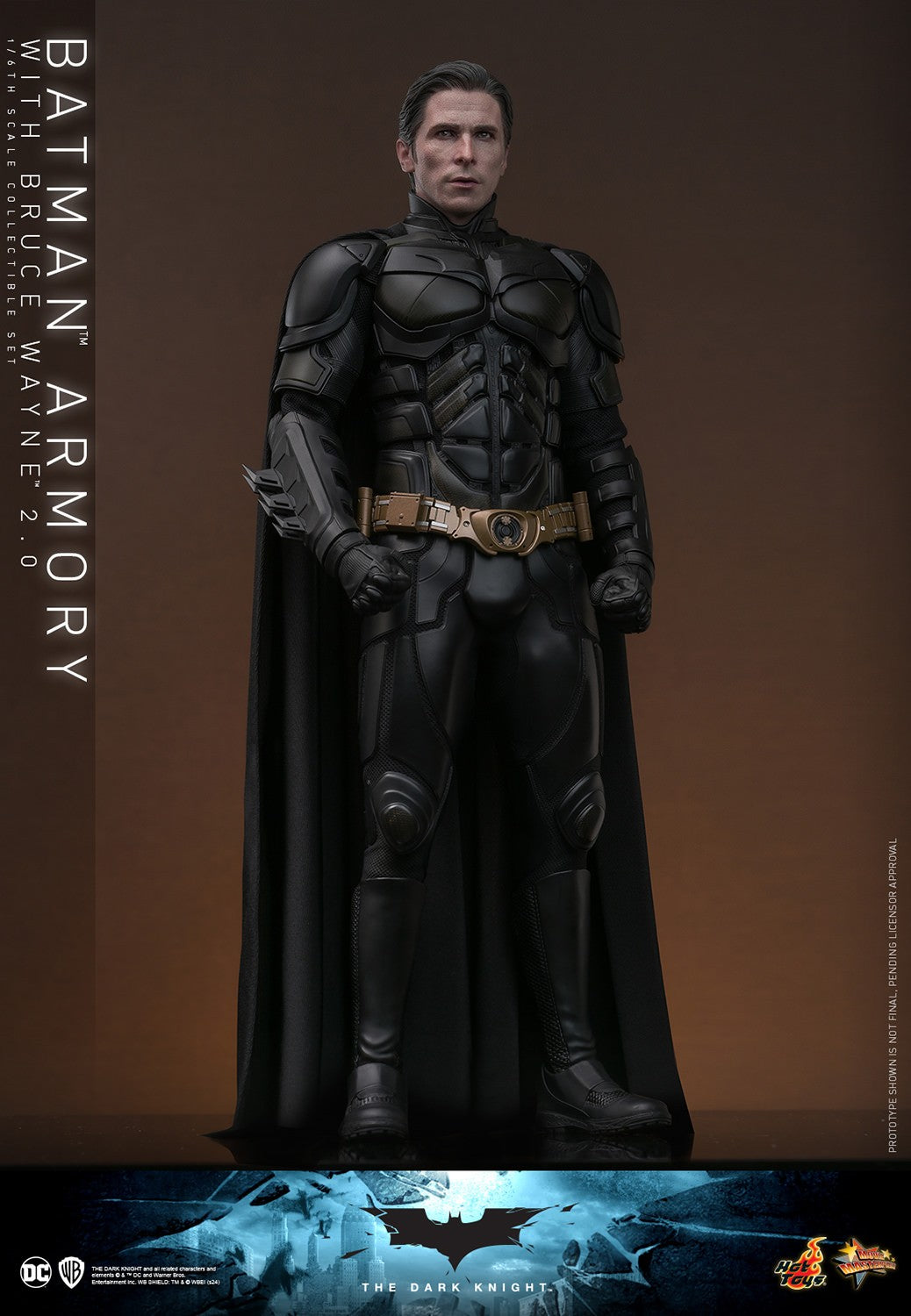 Hot Toys - The Dark Knight - 1:6 Scale Batman Armory with Bruce Wayne (2.0) (MMS753)