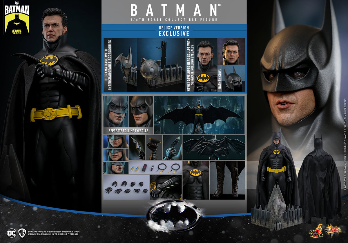 Hot Toys - Batman Returns - 1:6 Scale Batman (Deluxe Version) (MMS770)