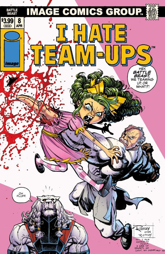 Invincible Universe: Battle Beast #8 (Cover G Ryan Ottley I Hate Fairyland Team Up Variant)