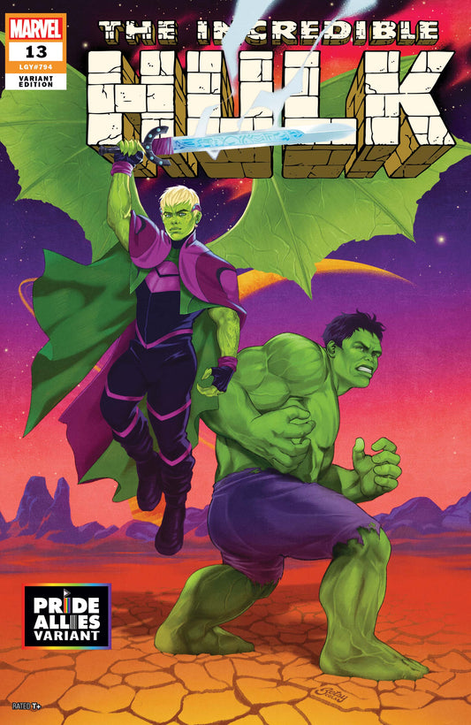 Incredible Hulk #13 (Pride Allies Cover)