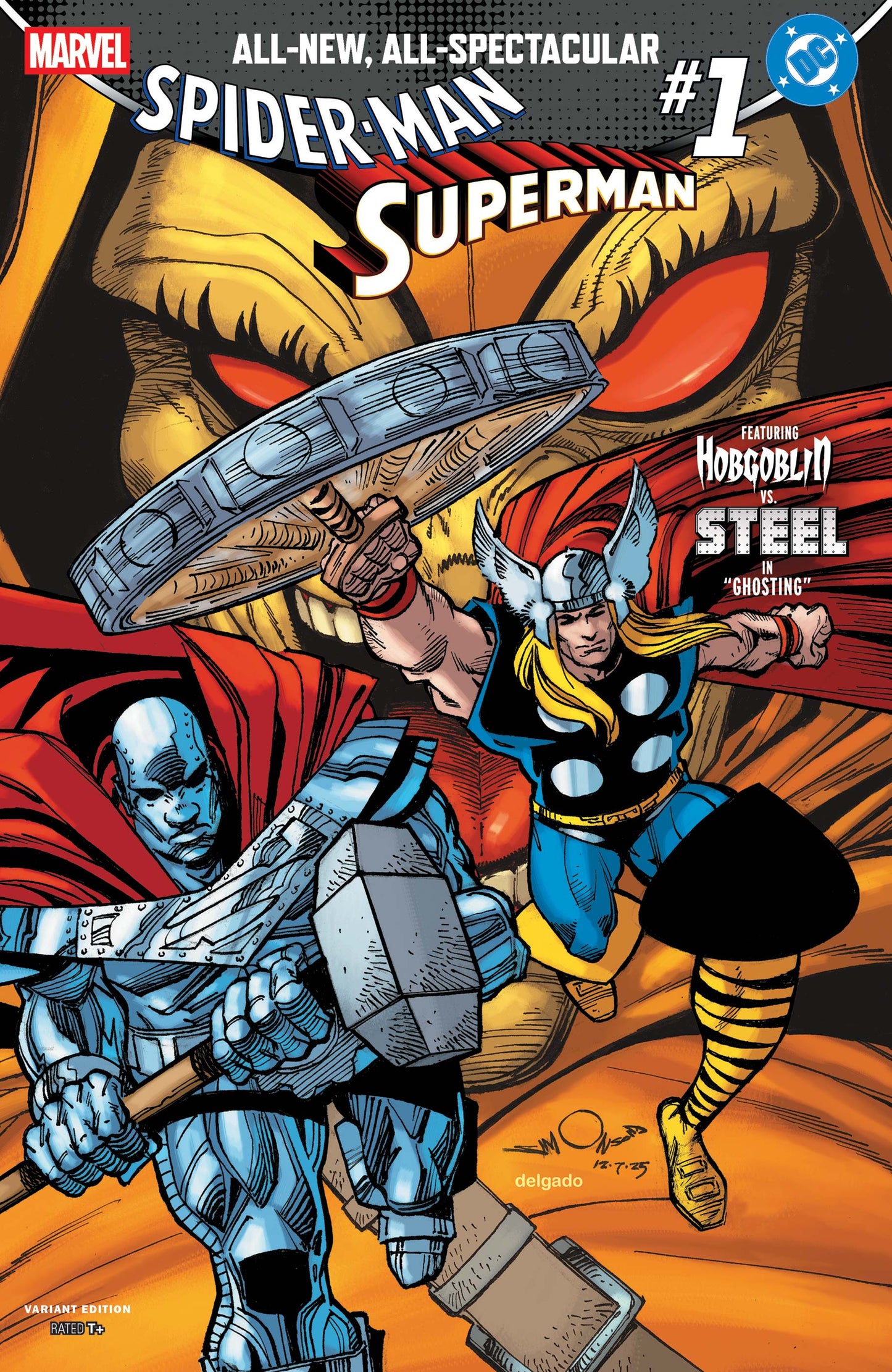 Marvel / DC: Spider-Man / Superman #1 (Walt Simonson Variant)
