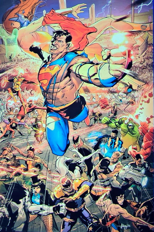 DC K.O. #1 (Cover J - Javier Fernández 'Foil Virgin')