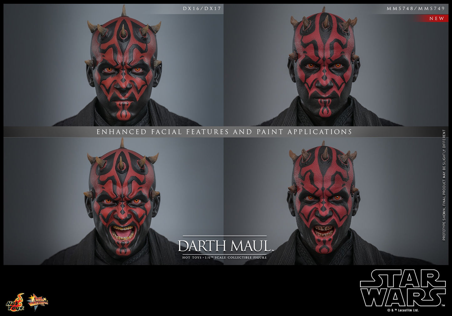 Hot Toys - Star Wars - 1:6 Scale Darth Maul (MMS748)